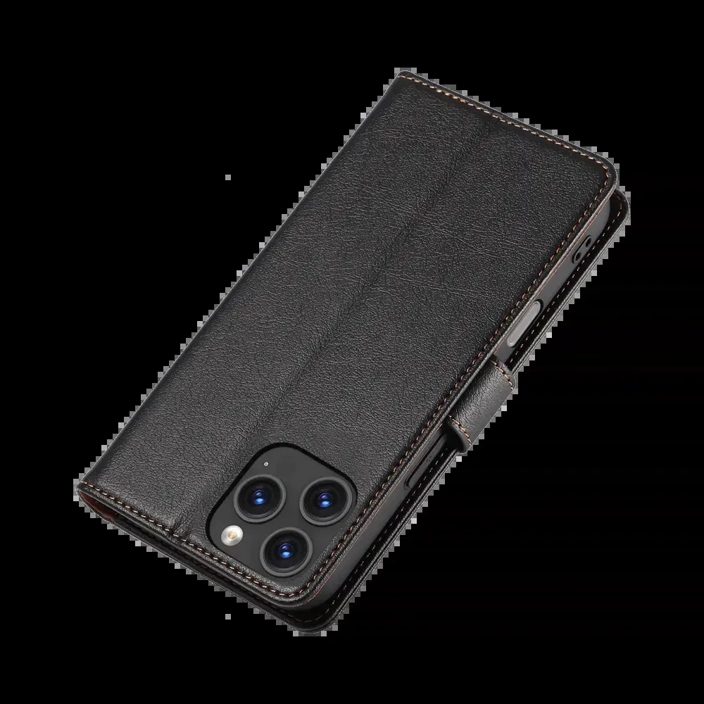 Housse folio anti-RFID iPhone 16 Pro – PROTECT IP011 Noir - Vue 6