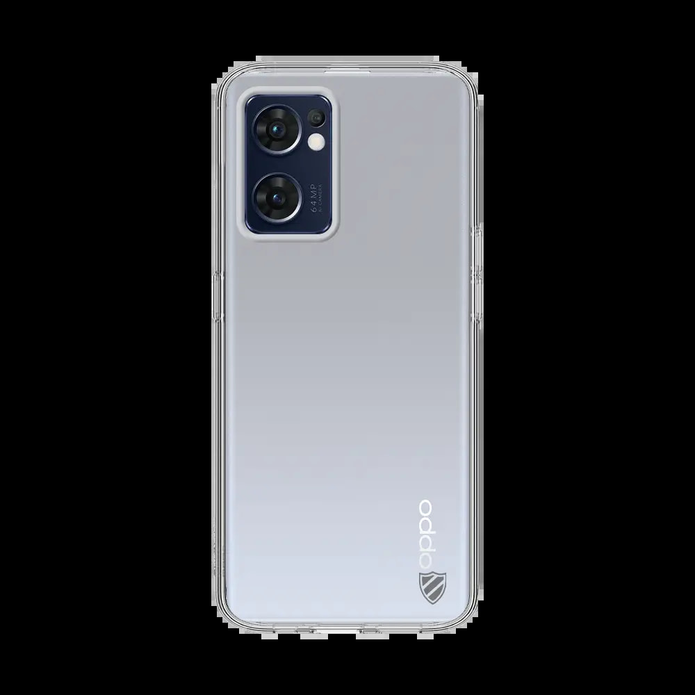 Coque silicone OPPO Find X5 Lite / Reno 7 5G - PROTECT Transparent - Vue 2