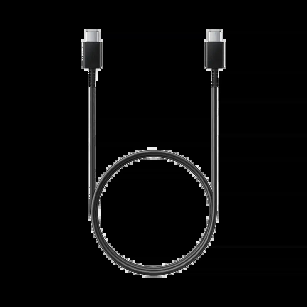 Chargeur secteur USB-C 15W avec câble USB-C - Samsung Noir - Vue 3