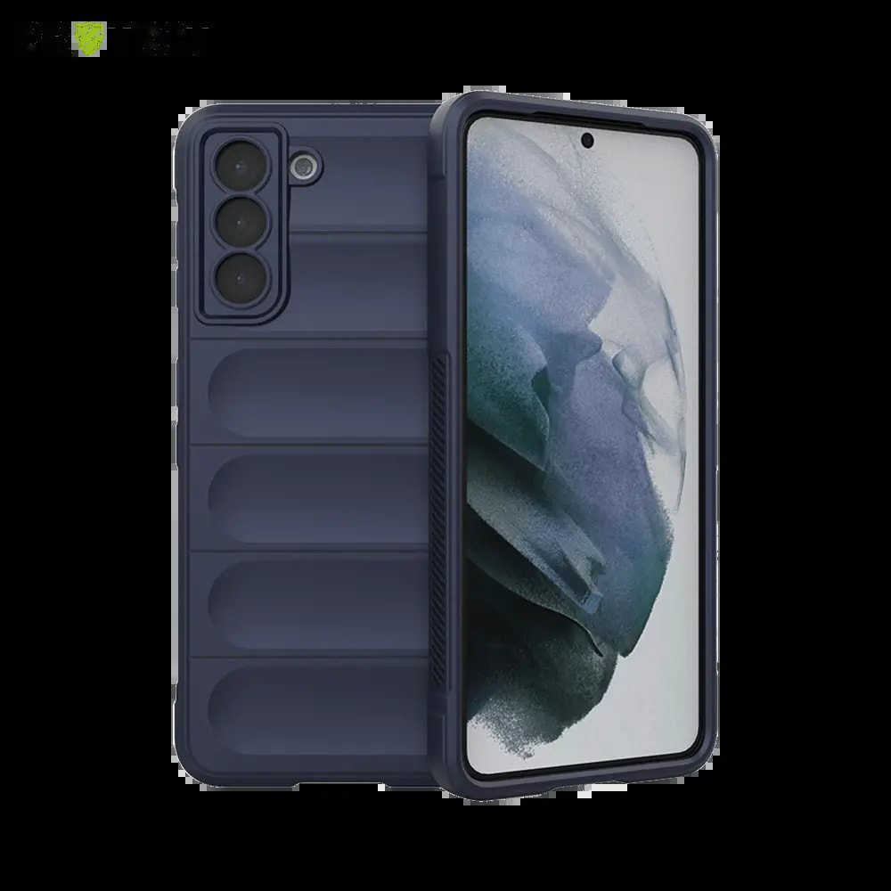 Coque de protection antichoc renforcée Samsung Galaxy S21 5G - PROTECT IX008 Saphir