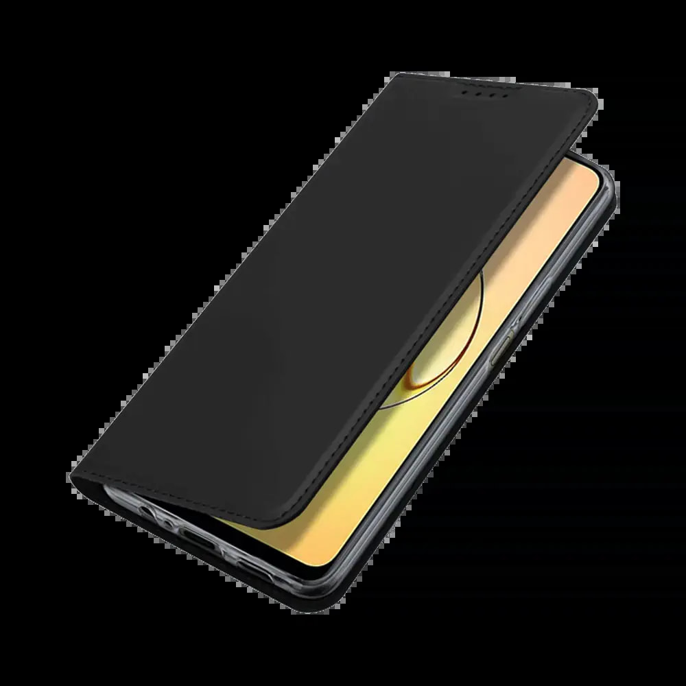Housse folio Realme 10 4G porte-carte - Dux Ducis Skin Pro Noir - Vue 3