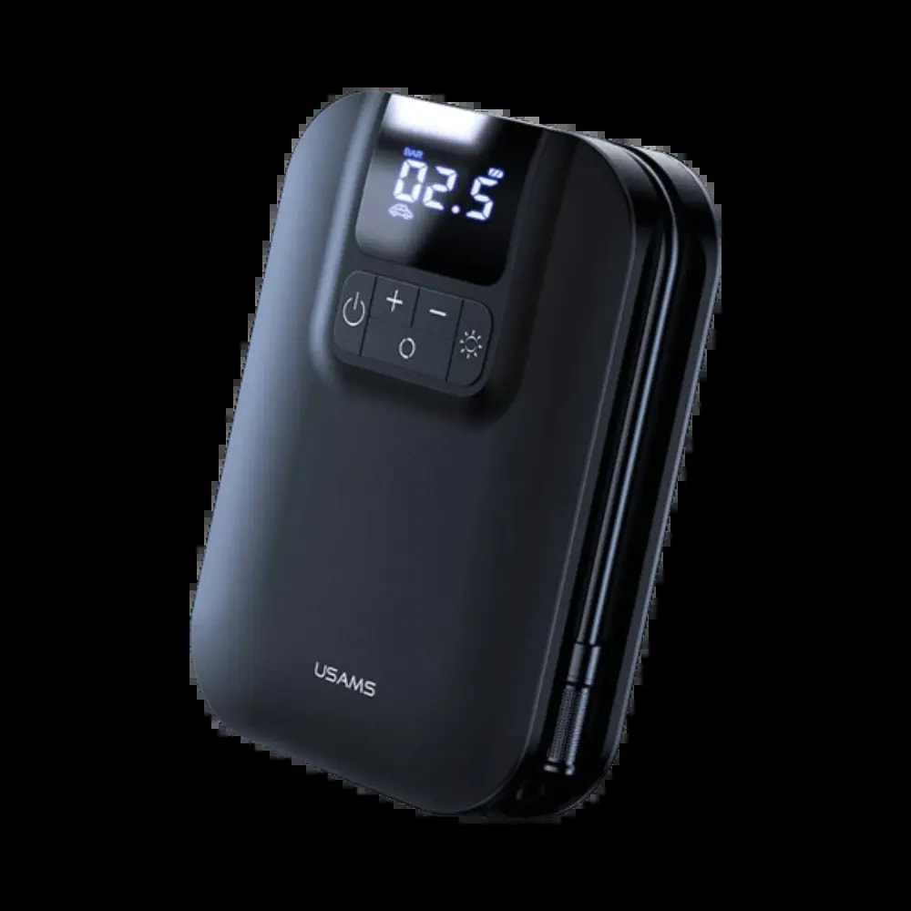 Mini pompe électrique Usams 5000mAh 80W - Noir - Vue 2