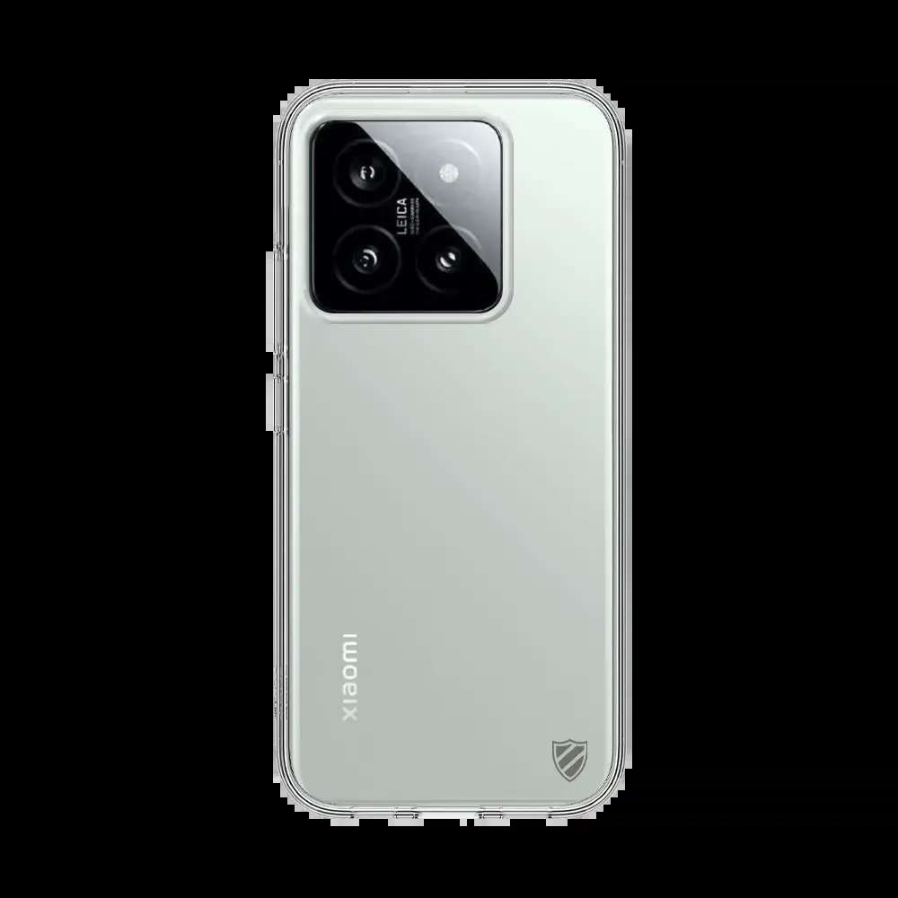 Coque silicone Xiaomi 14 5G PROTECT - Transparent - Vue 2