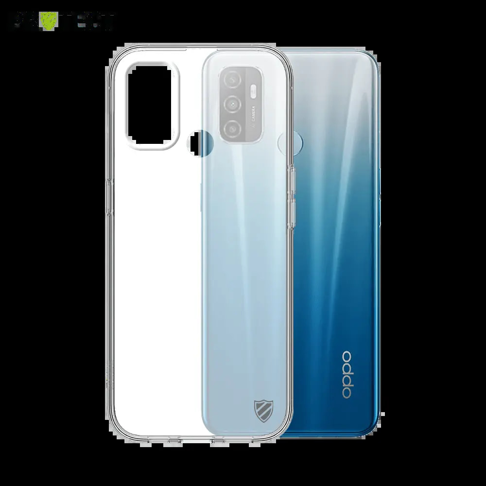 Coque silicone OPPO A53s 2020 - PROTECT Transparent