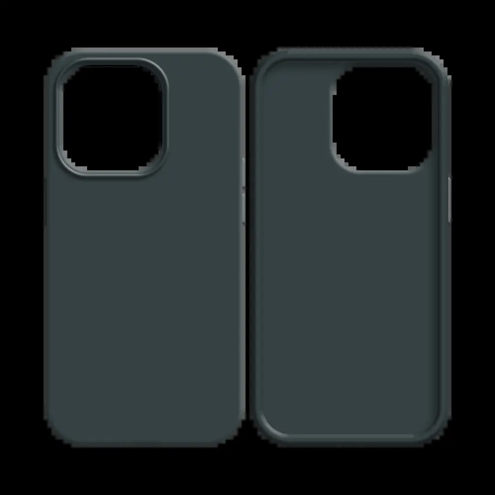 Coque silicone iPhone 13 - Noir - Vue 2