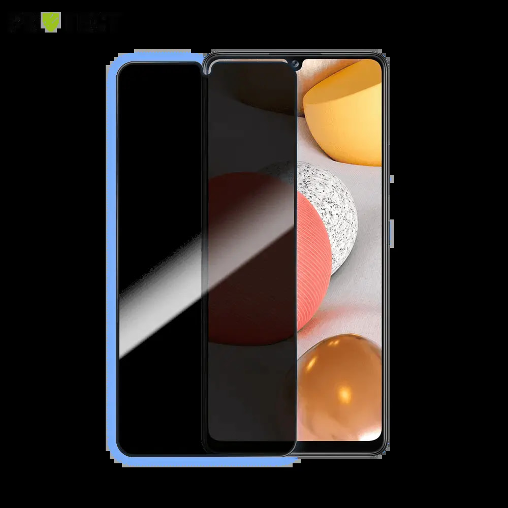 Verre trempé anti-espions Samsung Galaxy A42 5G / A22 5G protection écran 9H - PROTECT Transparent