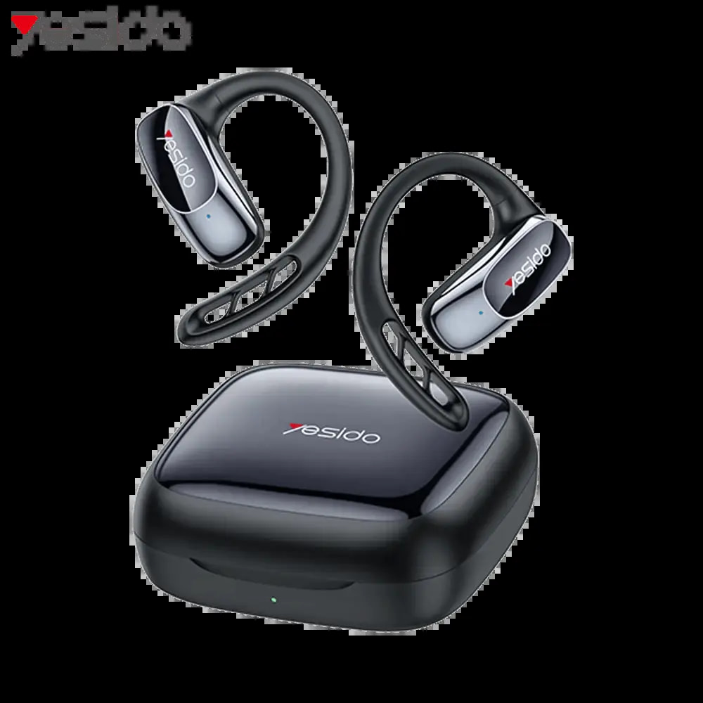 Écouteurs Bluetooth 5.4 open-ear (conception ouverte) - Yesido YSP24 Noir