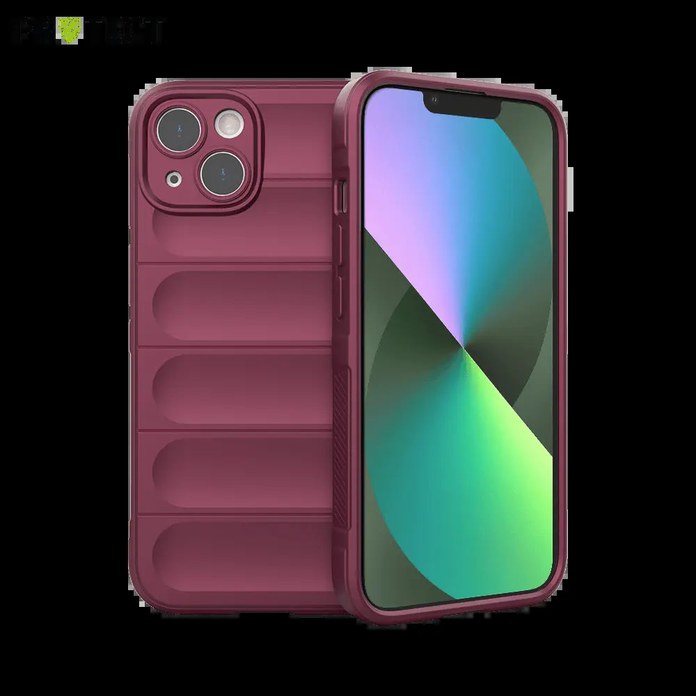 Coque de protection antichoc renforcée iPhone 13 - PROTECT IX008 Prune 