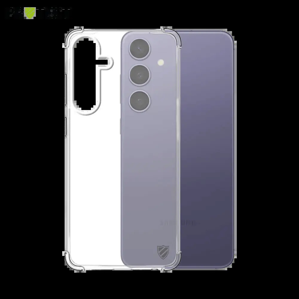 Coque antichoc renforcée transparente Samsung Galaxy S24 5G - silicone PROTECT