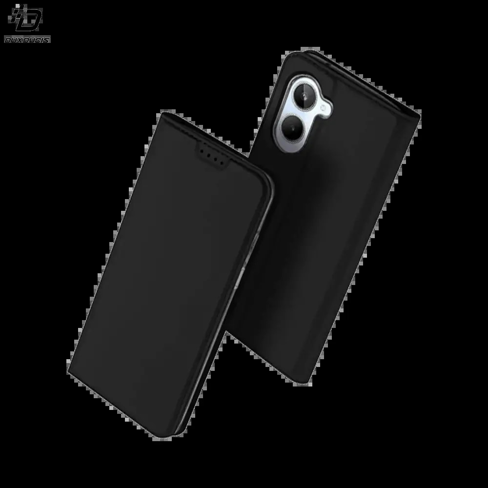 Housse folio Realme 10 4G porte-carte - Dux Ducis Skin Pro Noir