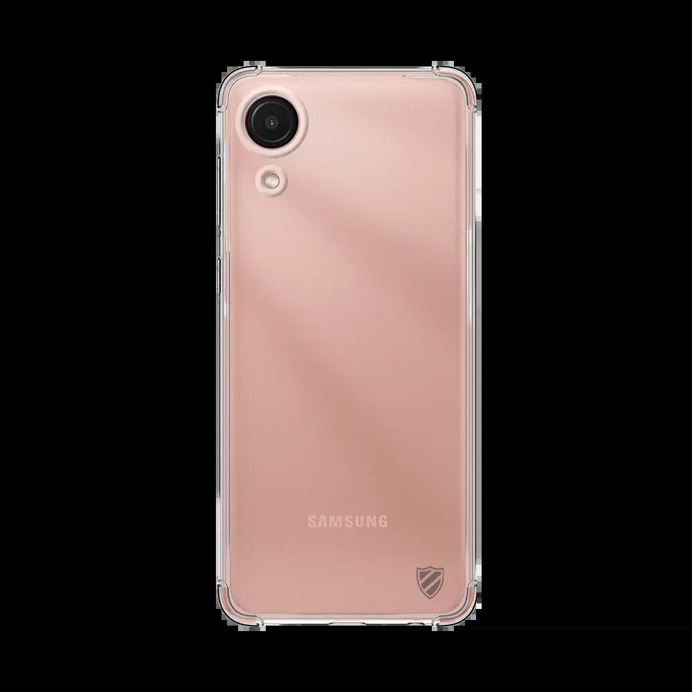 Coque antichoc renforcée Samsung Galaxy A03 Core PROTECT - Transparent - Vue 2
