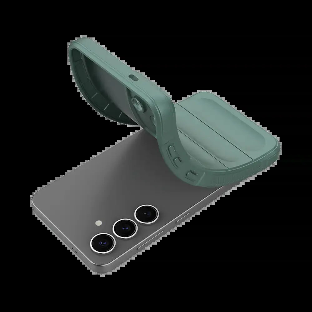 Coque de protection antichoc renforcée – Samsung Galaxy S25+ – PROTECT IX008 Vert Foncé - Vue 3