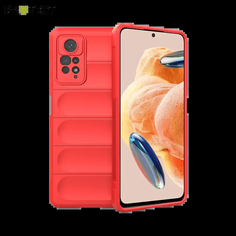 Coque de protection Xiaomi Redmi Note 12 Pro 4G antichoc renforcée - PROTECT IX008 Rouge