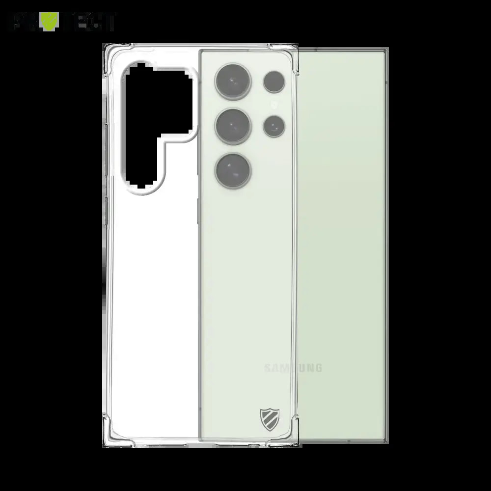 Coque antichoc renforcée transparente Samsung Galaxy S24 Ultra 5G - silicone PROTECT