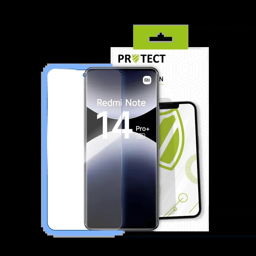 Verre trempé Xiaomi Redmi Note 14 Pro+ 5G protection 9H - PROTECT Transparent - Vue 2