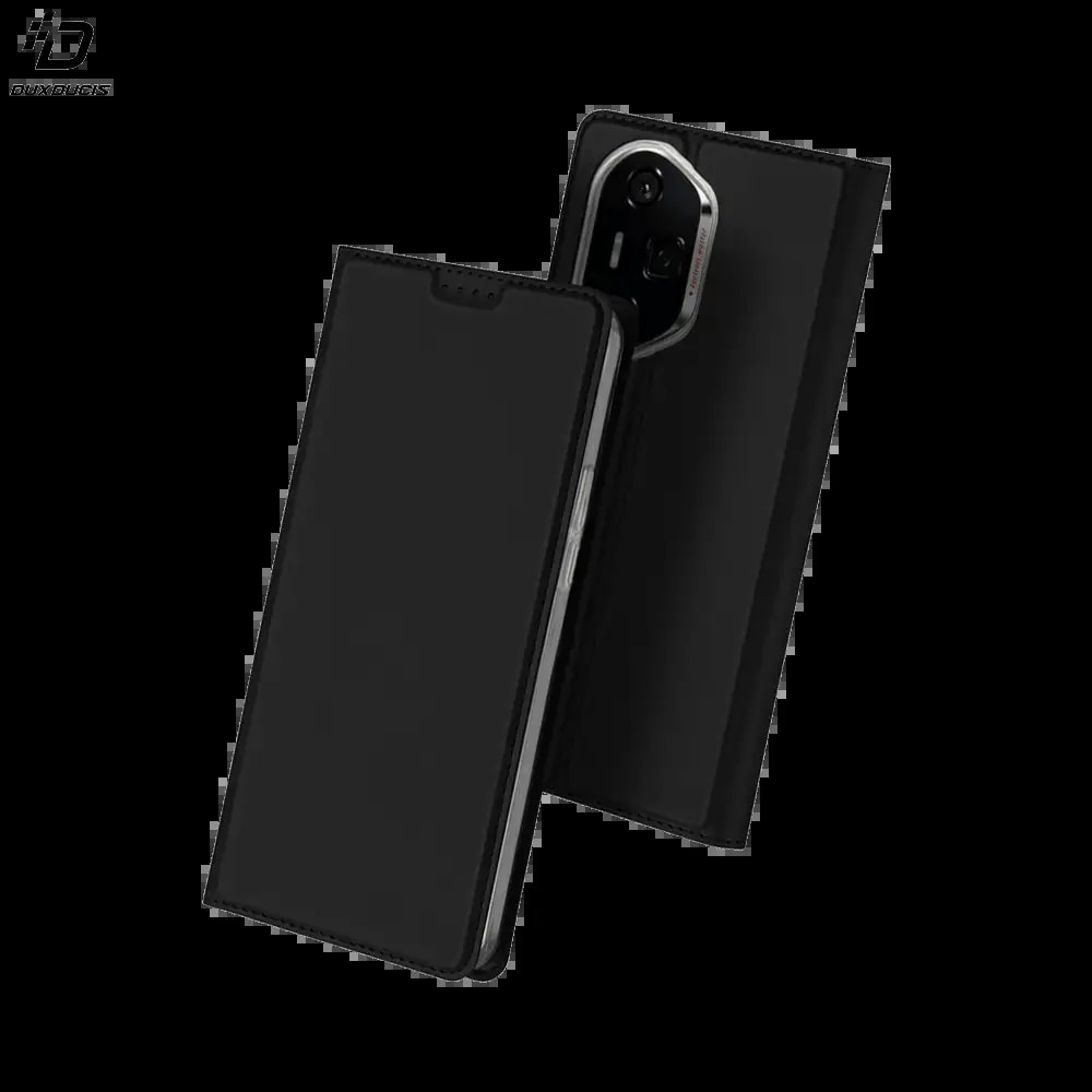 Housse folio Honor 300 Pro / 300 Ultra porte-carte - Dux Ducis Skin Pro Noir