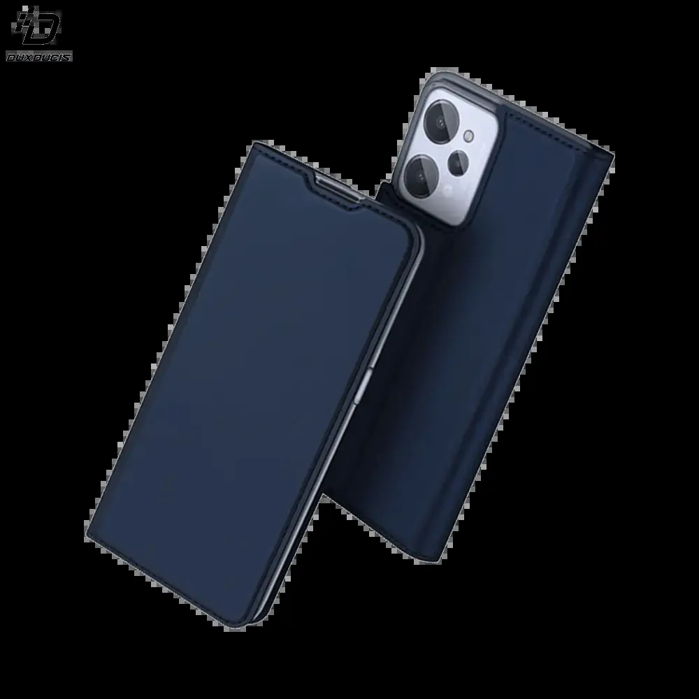 Housse folio Realme C31 porte-carte - Dux Ducis Skin Pro Bleu
