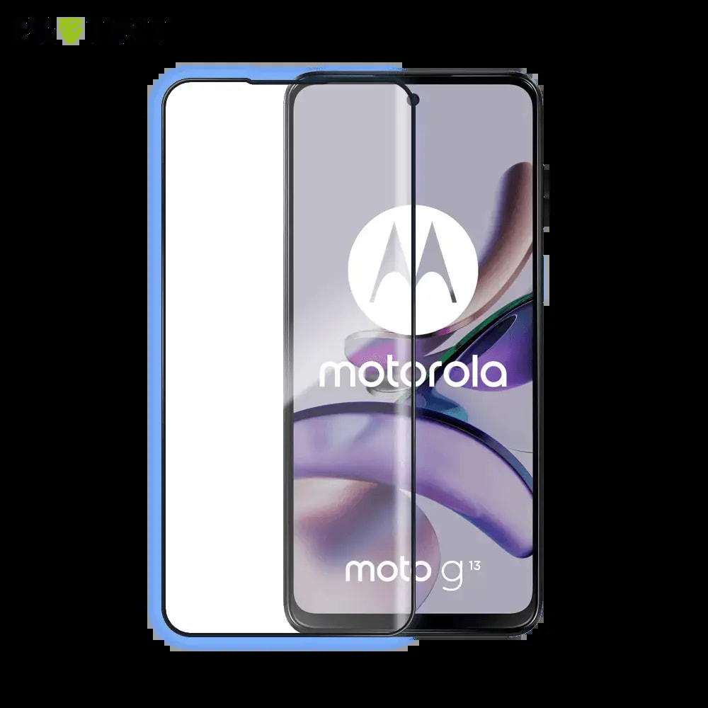 Verre trempé intégral Motorola moto g13 protection écran 9H - PROTECT Noir