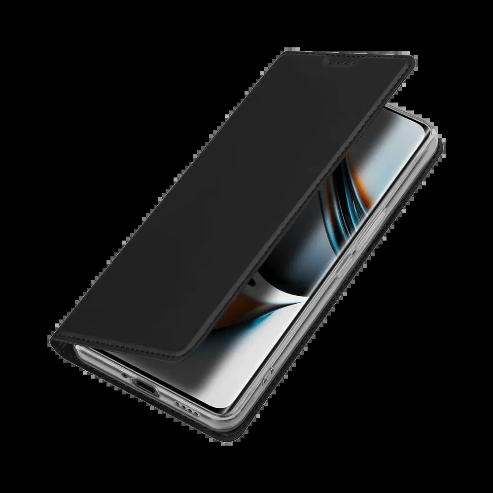 Housse folio Realme 11 Pro / 11 Pro+ porte-carte - Dux Ducis Skin Pro Noir - Vue 3