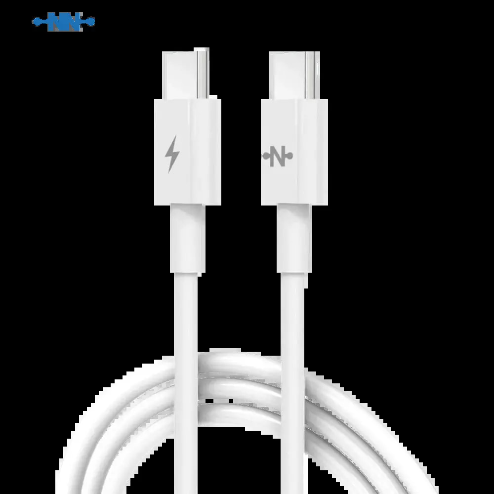 Câble Data USB-C vers USB-C CONNECT (1m) Blanc