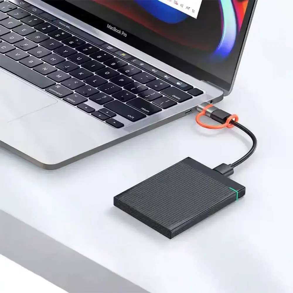 Adaptateur OTG USB femelle vers USB-C mâle Mcdodo OT-3810 Noir - Vue 3