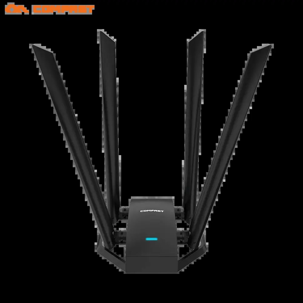 Adaptateur WiFi USB 3.0 1300 Mbps 4 antennes double bande - Comfast CF-WU785AC