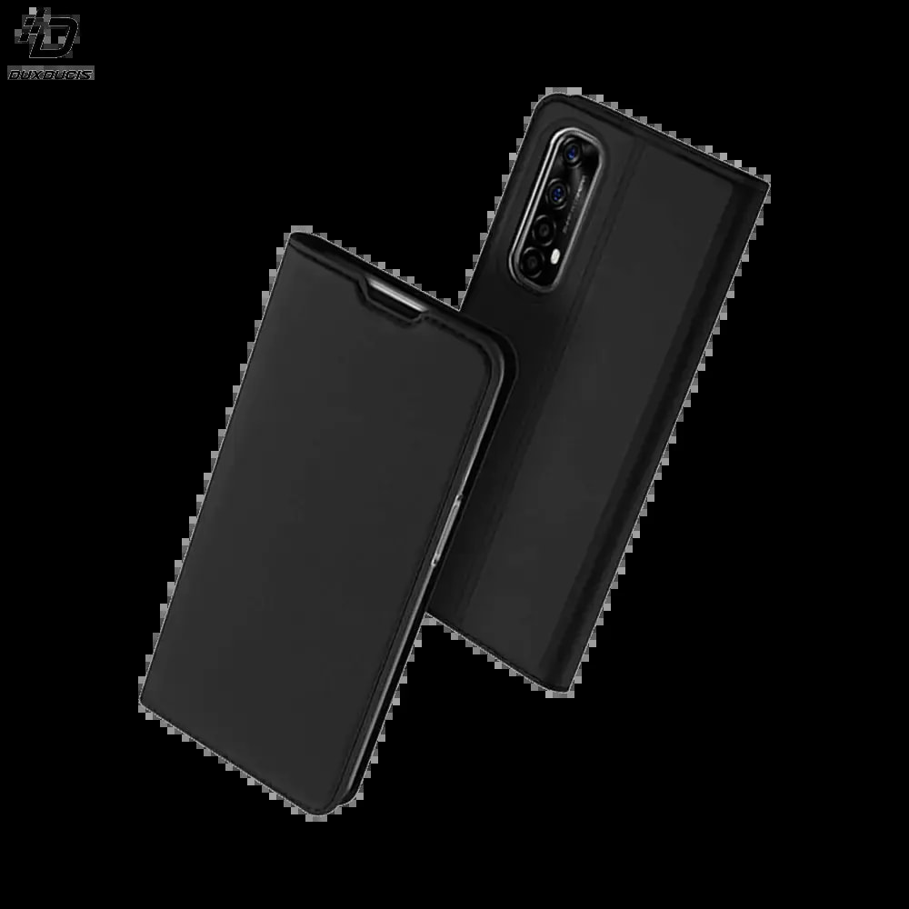 Housse folio Realme 7 porte-carte - Dux Ducis Skin Pro Noir
