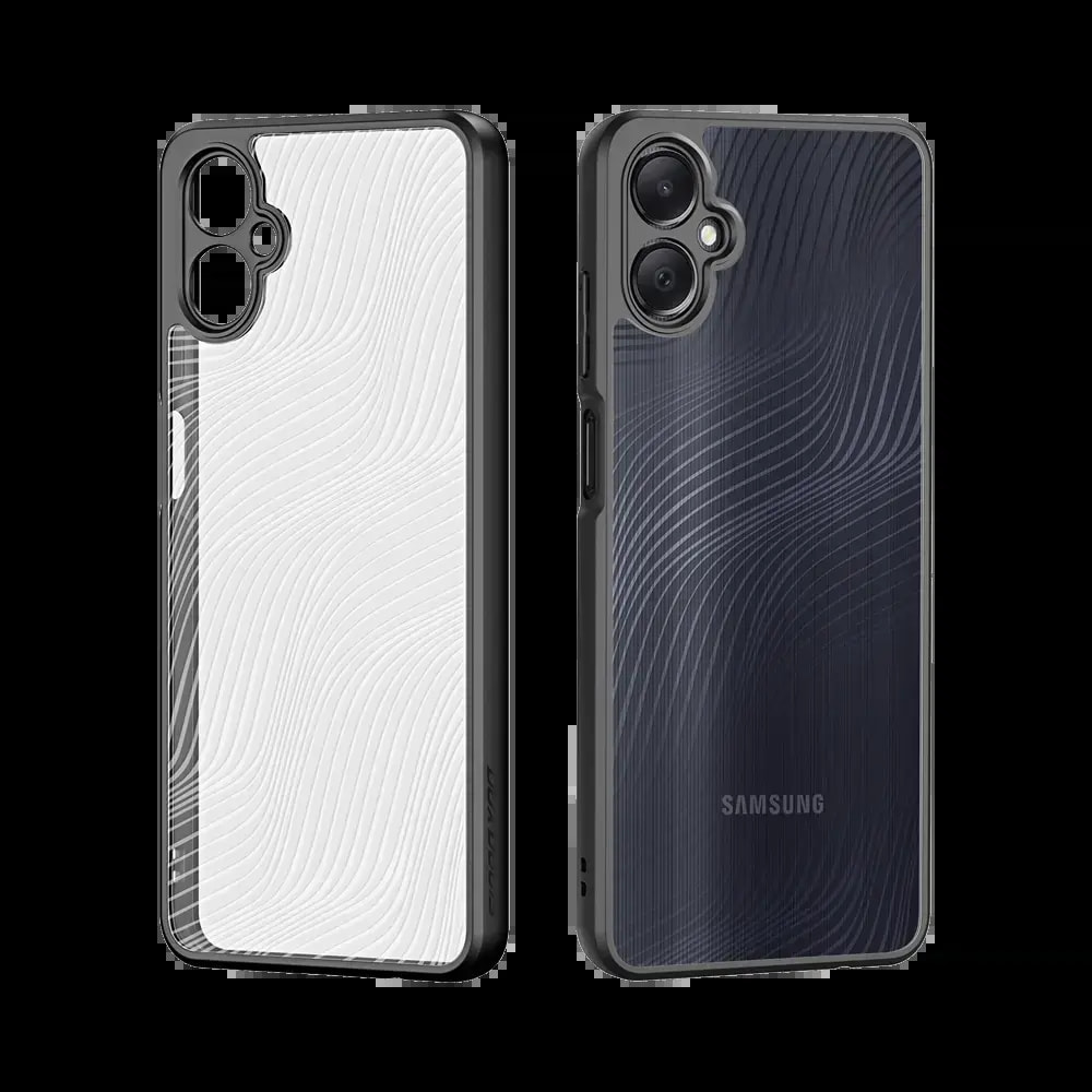 Coque anti-chocs finition mate Samsung Galaxy A06 - Dux Ducis Aimo Noir - Vue 2