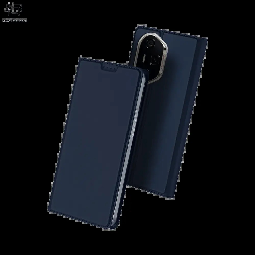Housse folio Honor 300 Pro / 300 Ultra porte-carte - Dux Ducis Skin Pro Bleu