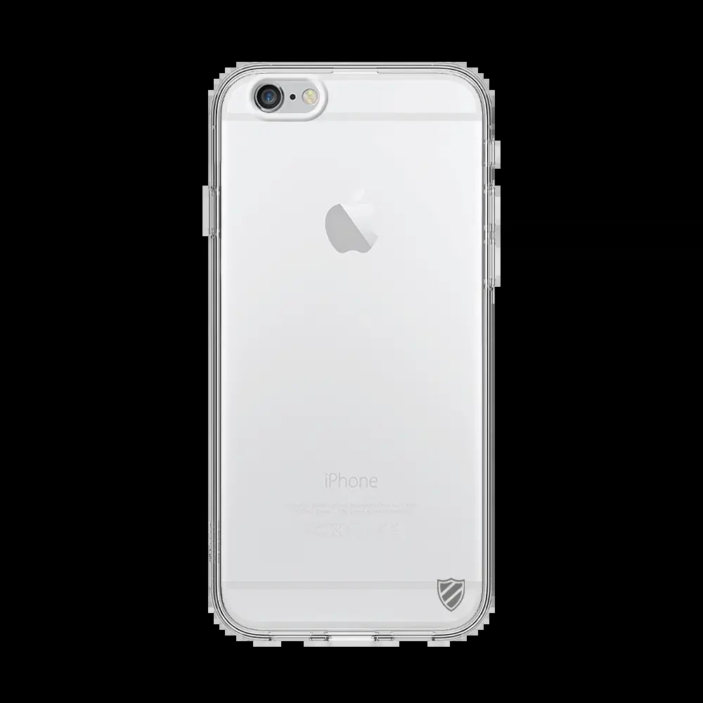 Coque silicone Apple iPhone 6 / 6S PROTECT - Transparent - Vue 2
