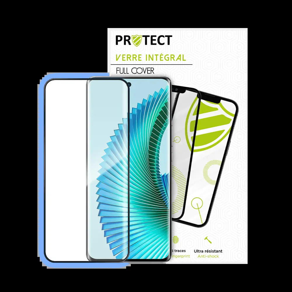 Verre trempé intégral Honor Magic 6 Lite 5G protection écran 9H - PROTECT Noir - Vue 2