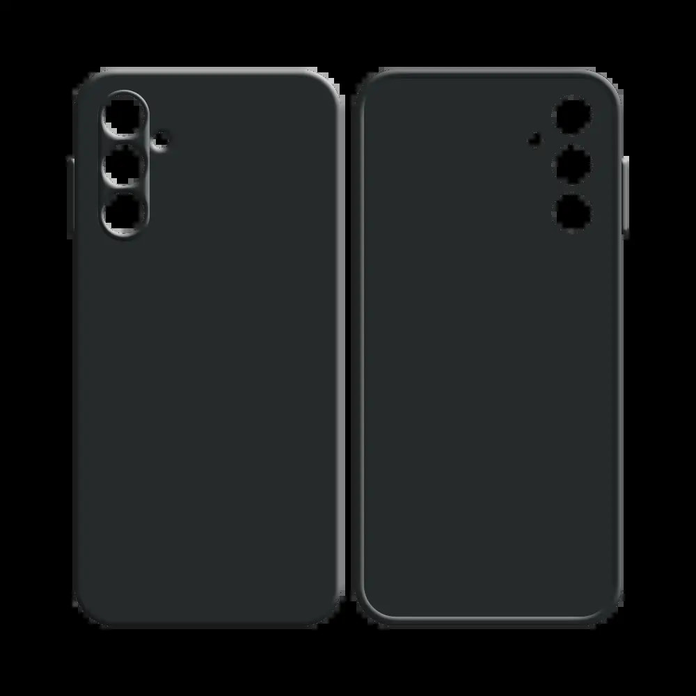 Coque silicone Samsung Galaxy A14 - Gris - Vue 2