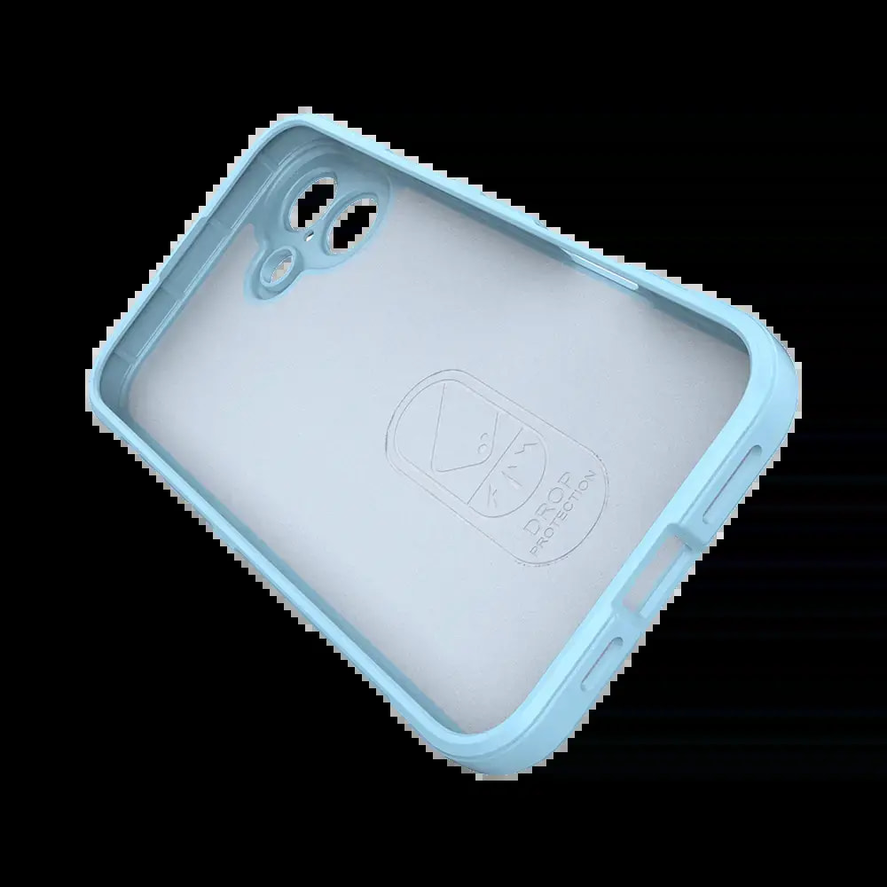 Coque de protection iPhone 16 Plus antichoc renforcée - PROTECT IX008 Bleu Clair - Vue 4