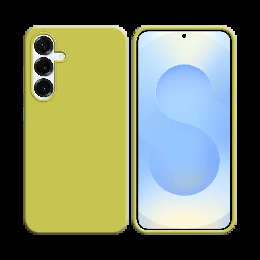 Coque silicone Samsung Galaxy S25+ - Jaune