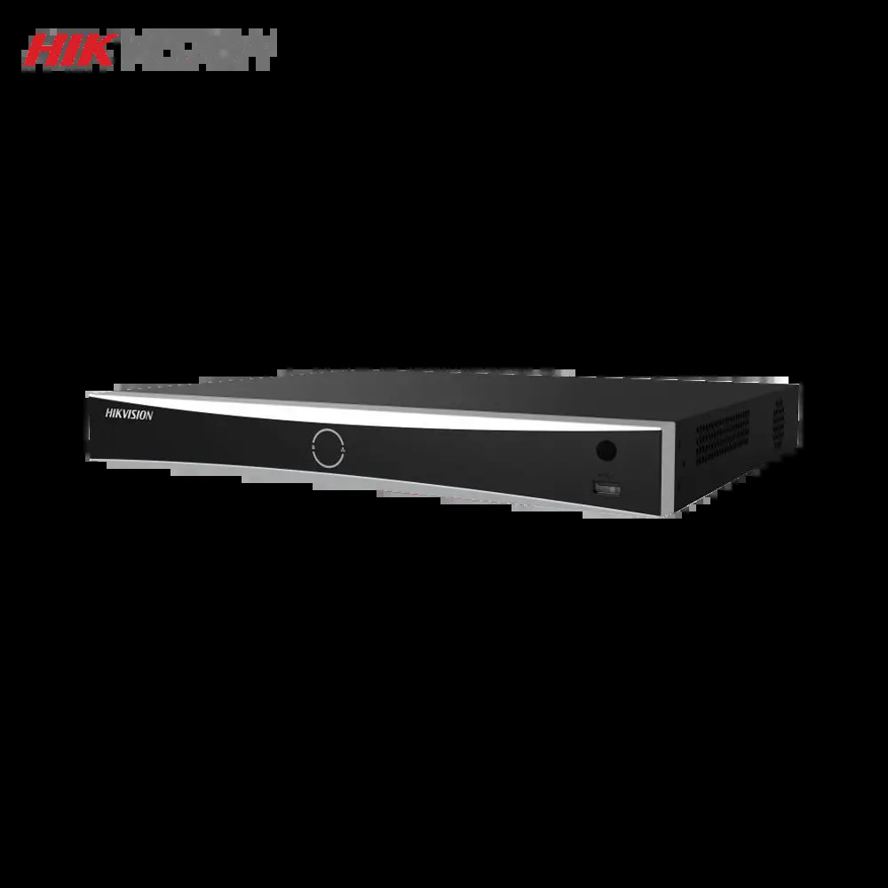 Enregistreur NVR avec IA Hikvision DS-7608NXI-K2/8P AcuSense (8 Channels PoE, 2 Ports HDD) Noir