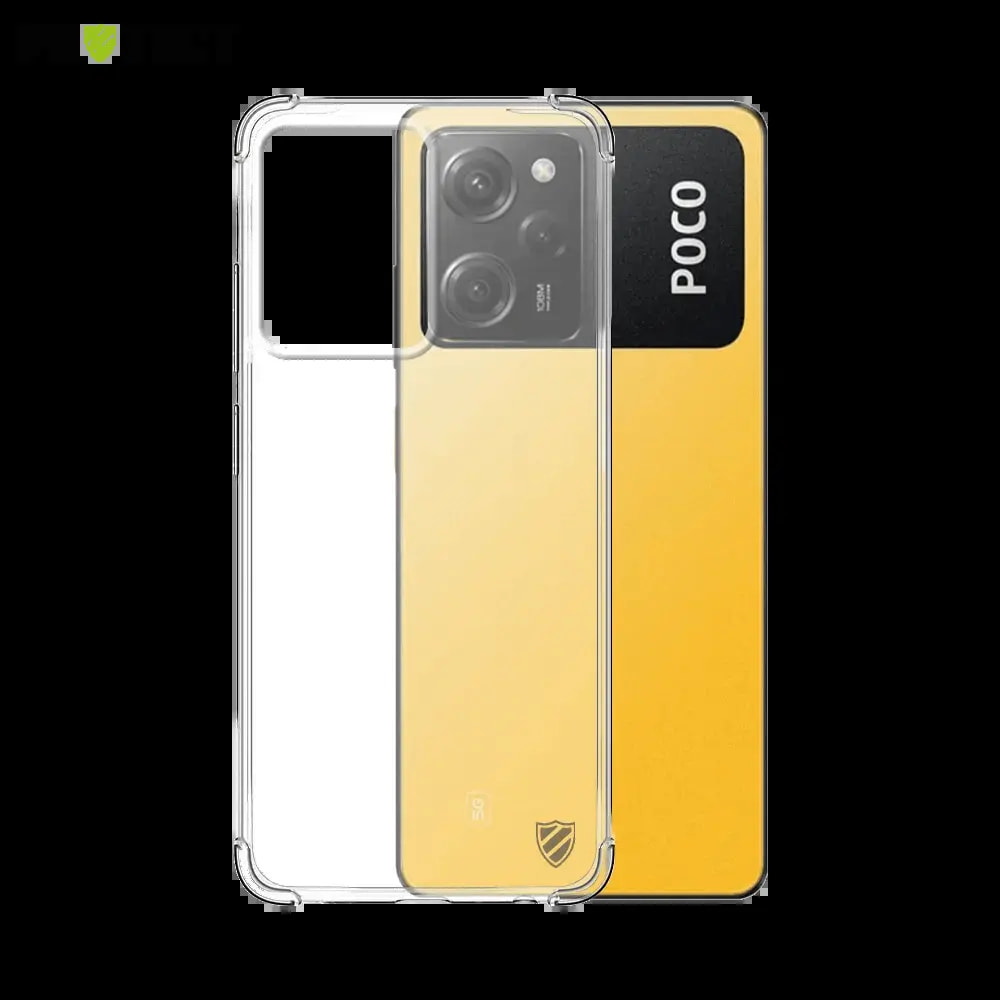 Coque antichoc renforcée transparente Xiaomi Poco X5 Pro 5G / Redmi Note 12 Pro 5G - silicone PROTECT