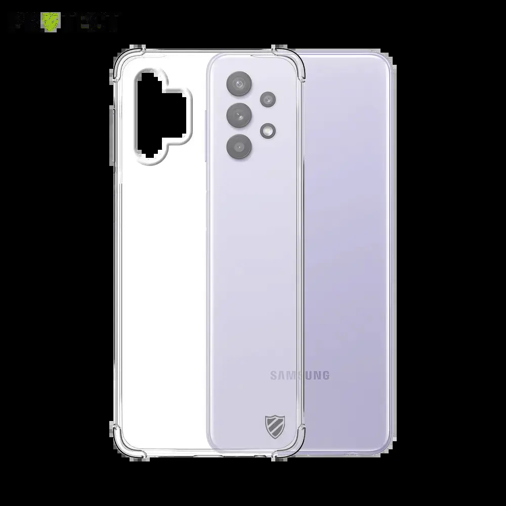 Coque antichoc renforcée transparente Samsung Galaxy A32 5G - silicone PROTECT