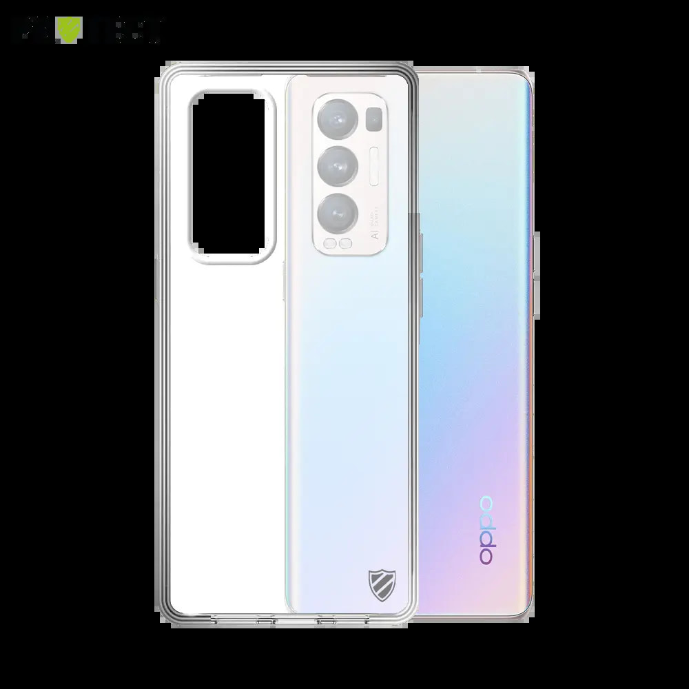 Coque silicone OPPO Find X3 Neo PROTECT Transparent
