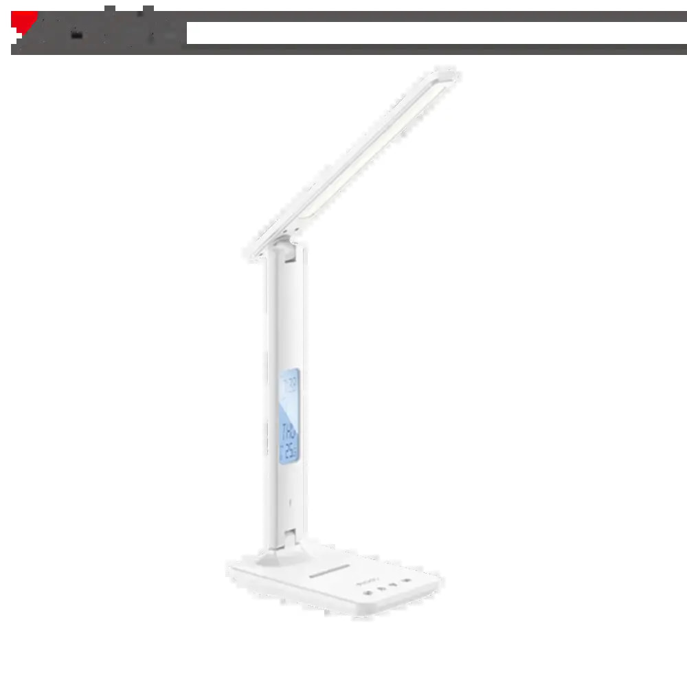 Lampe LED avec Charge Sans Fil pour Smartphone Yesido Blanc