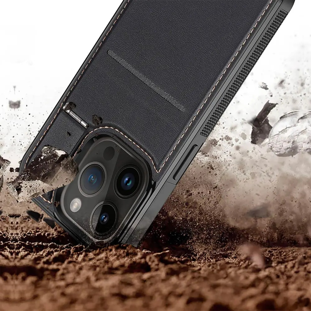 Coque de Protection Dux Ducis pour Apple iPhone 13 Pro Noir - Vue 4