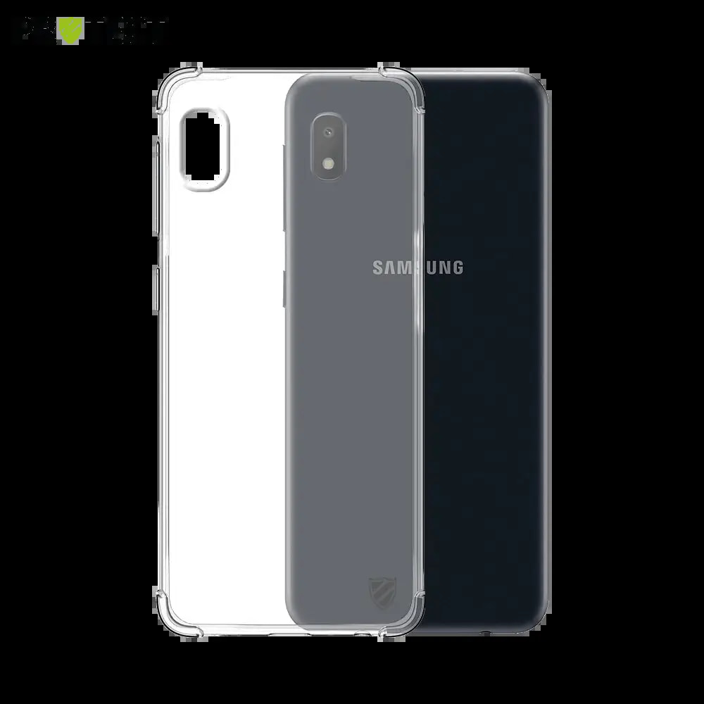 Coque antichoc renforcée silicone Samsung Galaxy A11 PROTECT - Transparent