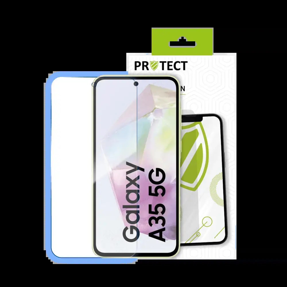 Verre trempé 9H – protection écran Samsung Galaxy A35 5G – PROTECT Transparent - Vue 2