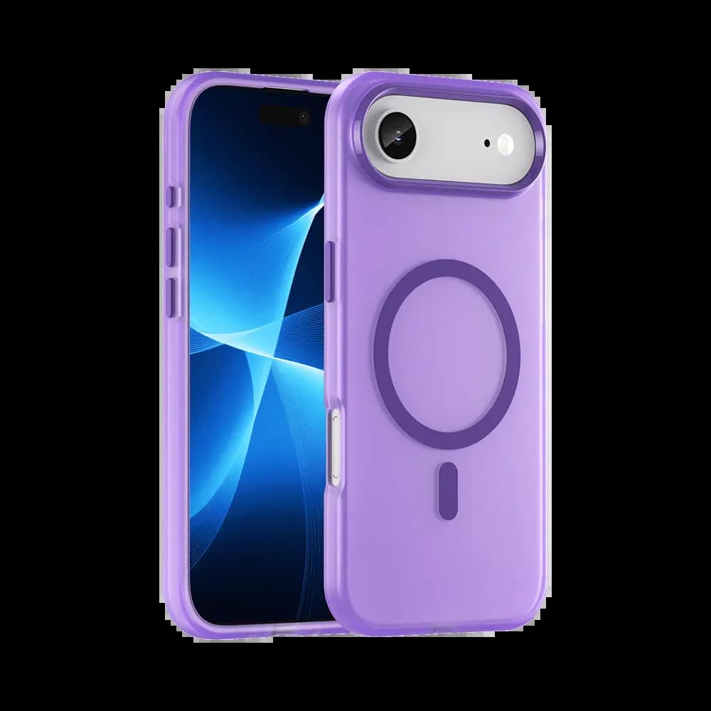 Coque MagSafe bi-matière – iPhone Air – PROTECT MF-006 Violet Foncé