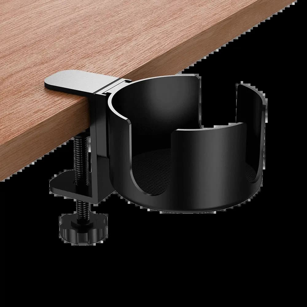 Porte-Gobelet de Bureau Noir