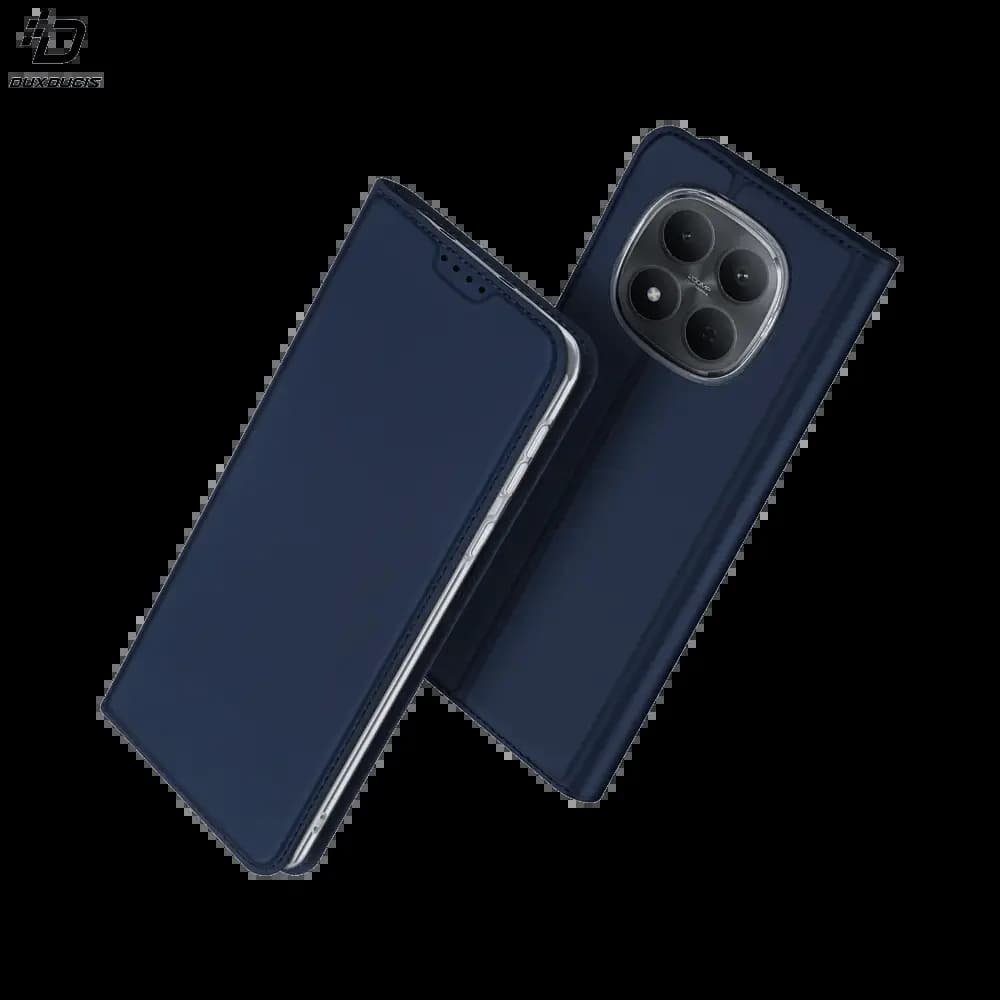 Housse folio Xiaomi Redmi Note 15 Pro 5G porte-carte - Dux Ducis Skin Pro Bleu