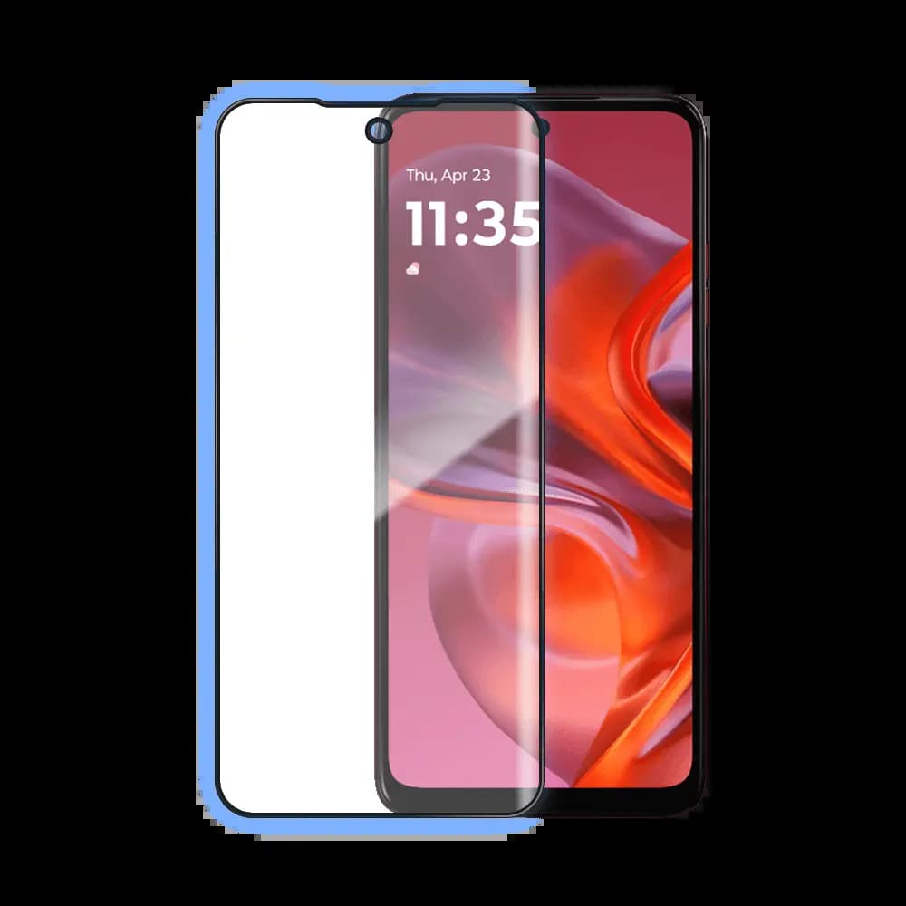 Verre trempé intégral 5D 9H – protection écran Motorola Moto G05 – PROTECT Noir