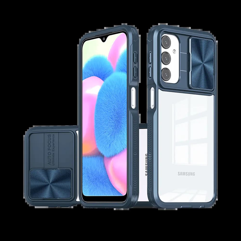 Coque avec cache caméra – Galaxy A16 5G A166/Galaxy A16 4G – PROTECT IE027 Bleu Marine